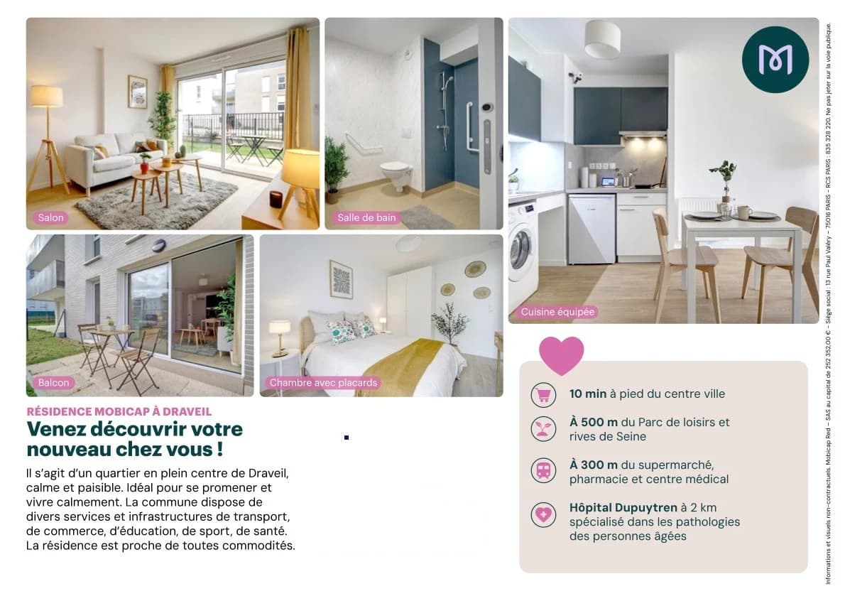 Photo 12 de Appartements Mobicap Draveil, Résidence autonomie à Draveil